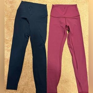 Lululemon wunder under leggings